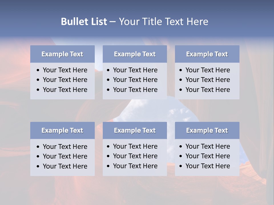 Curve Arid Lower PowerPoint Template