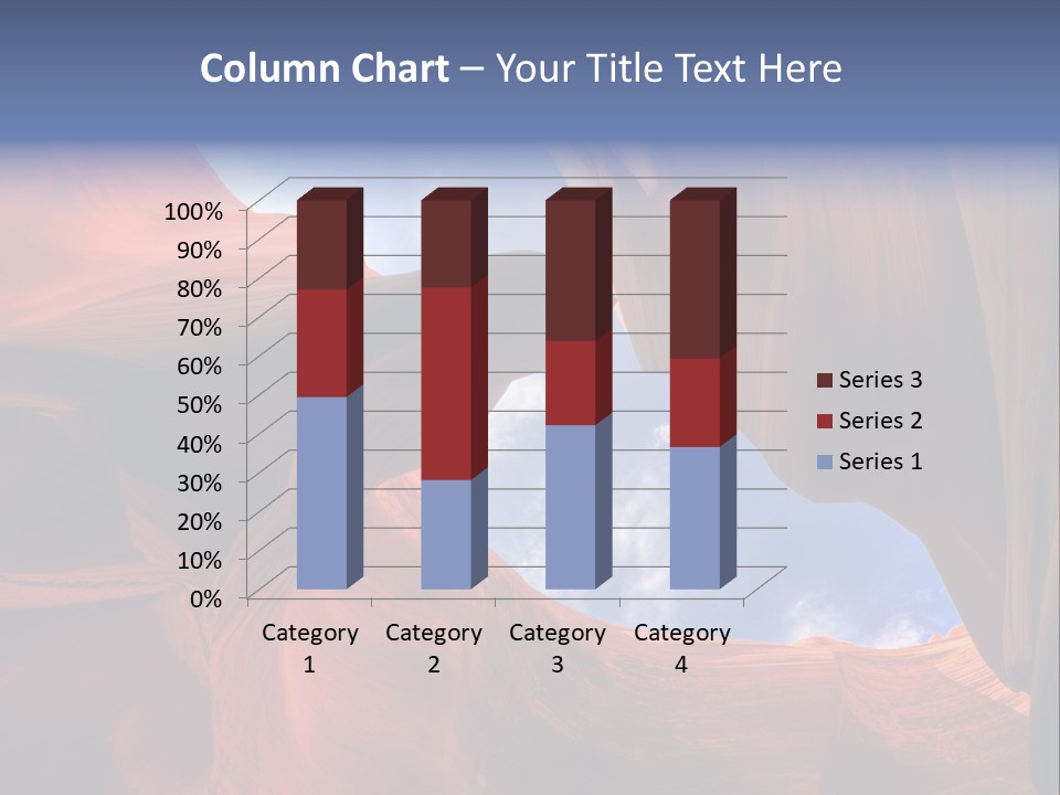 Curve Arid Lower PowerPoint Template