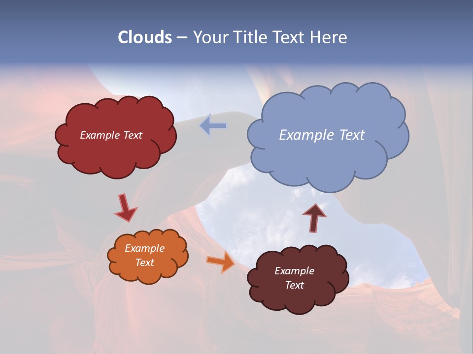 Curve Arid Lower PowerPoint Template