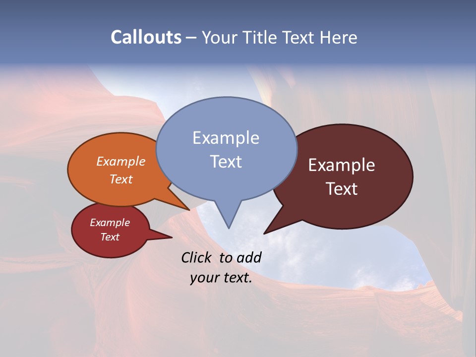 Curve Arid Lower PowerPoint Template