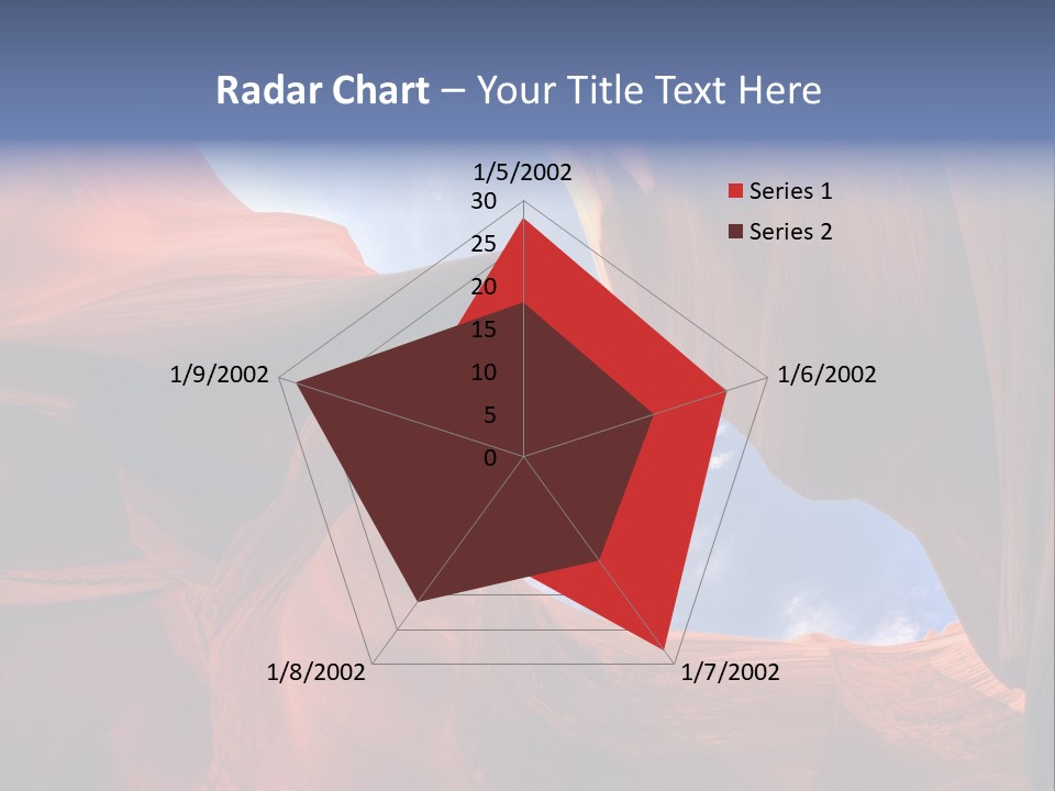 Curve Arid Lower PowerPoint Template