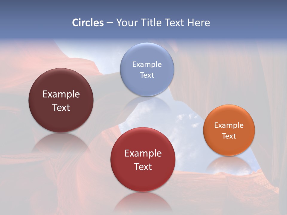 Curve Arid Lower PowerPoint Template