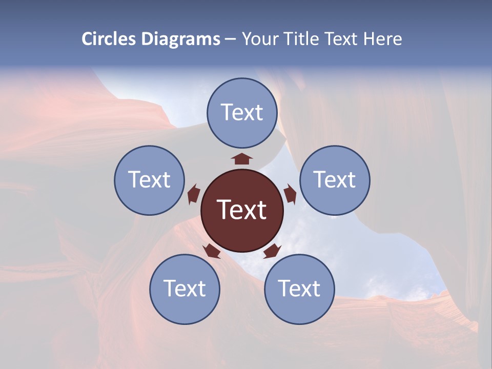 Curve Arid Lower PowerPoint Template