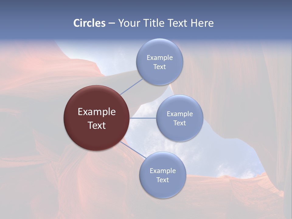 Curve Arid Lower PowerPoint Template