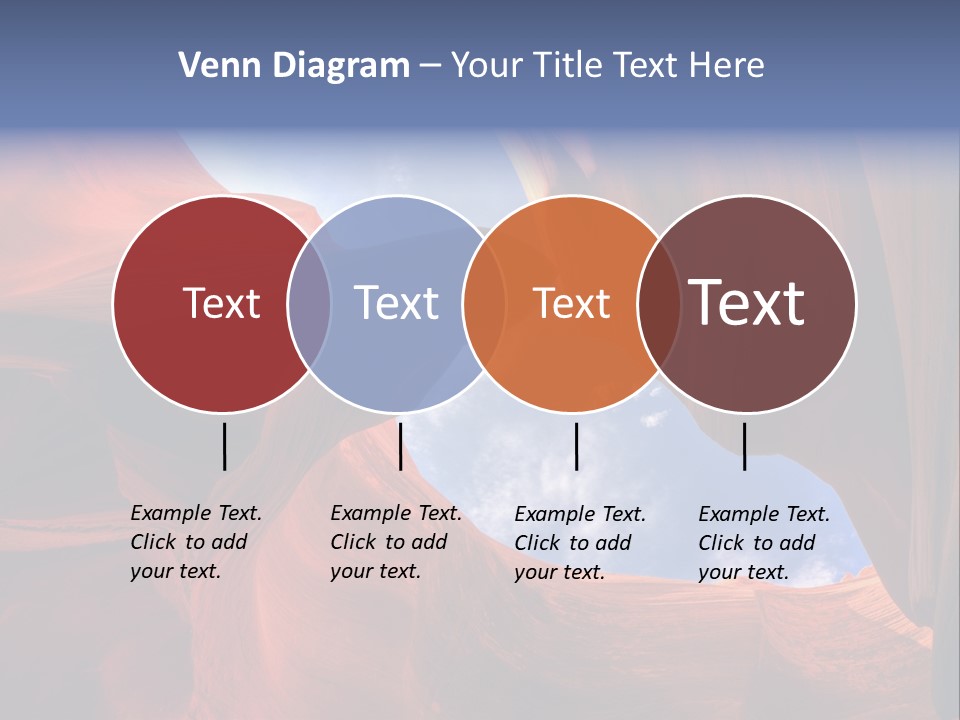 Curve Arid Lower PowerPoint Template