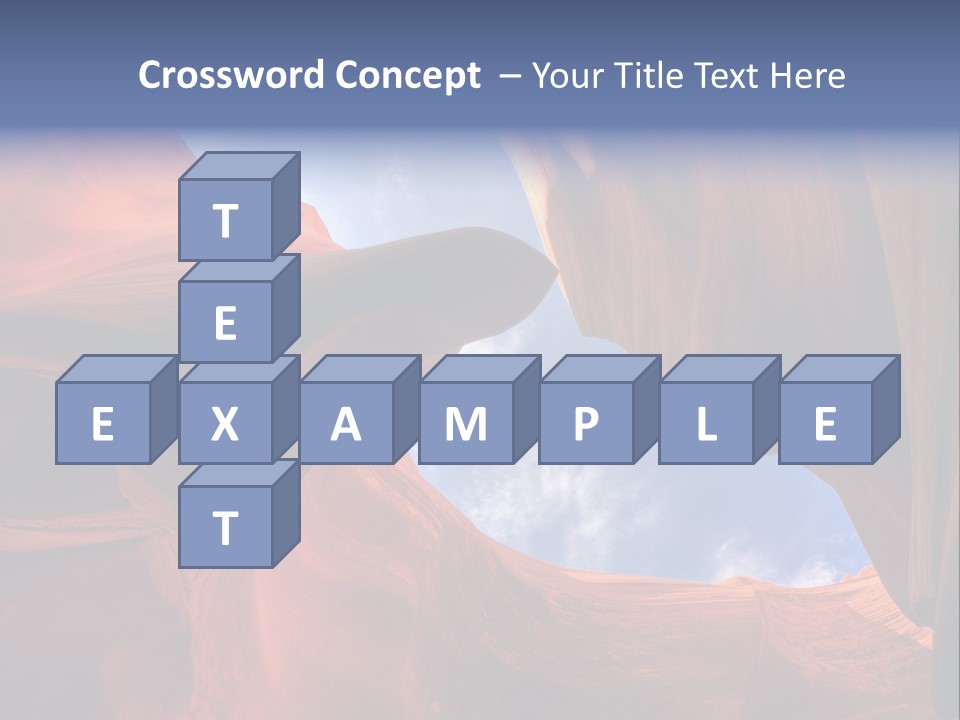 Curve Arid Lower PowerPoint Template