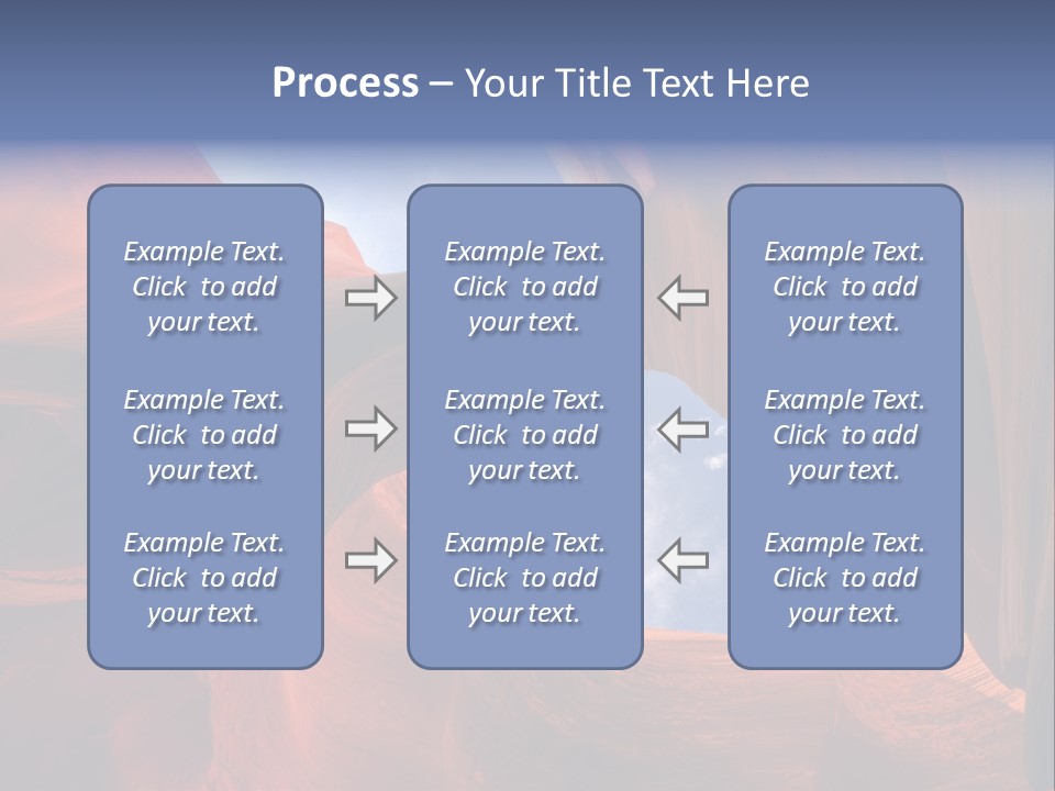 Curve Arid Lower PowerPoint Template
