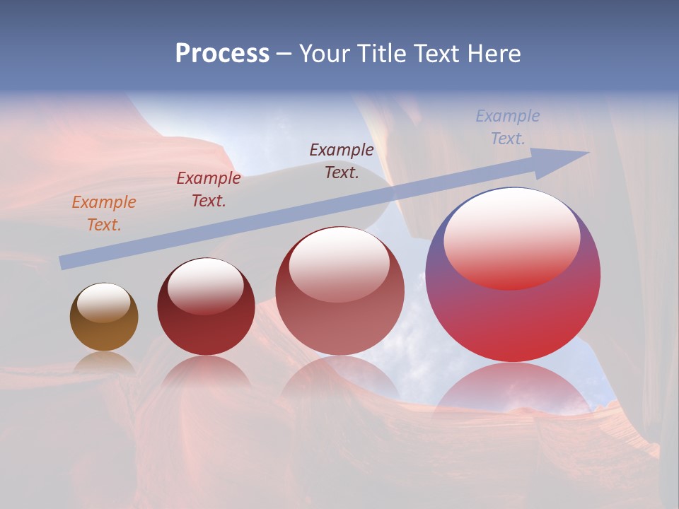 Curve Arid Lower PowerPoint Template