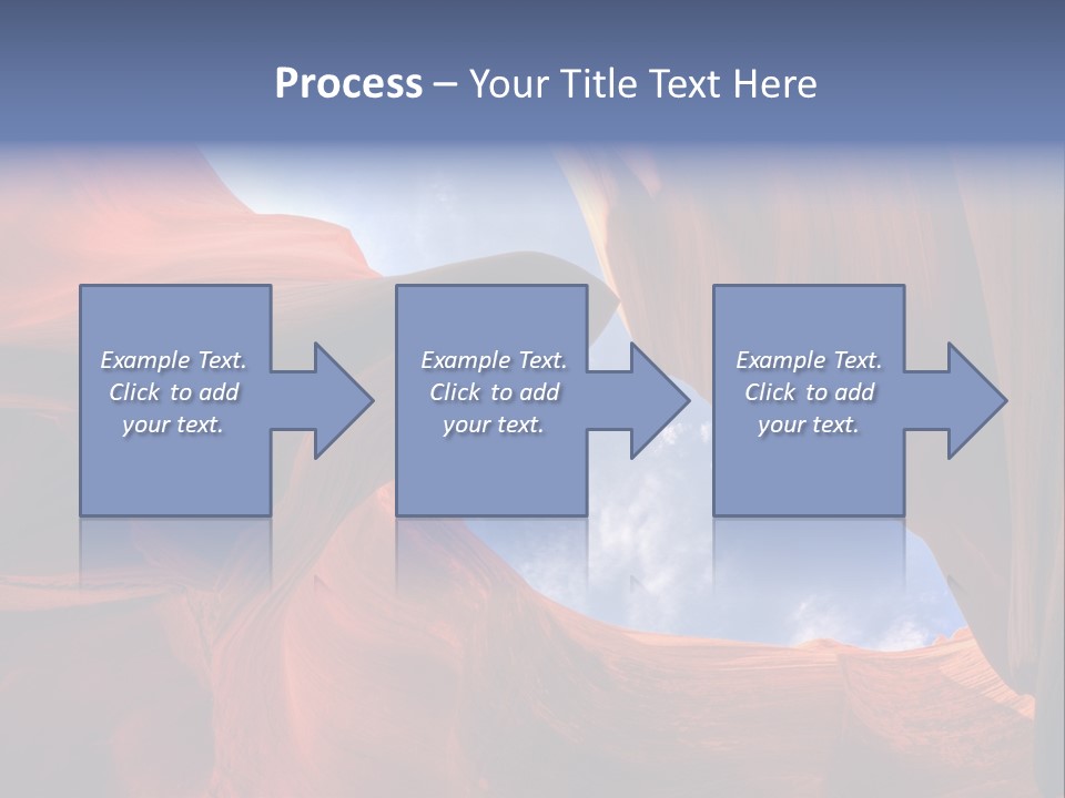 Curve Arid Lower PowerPoint Template