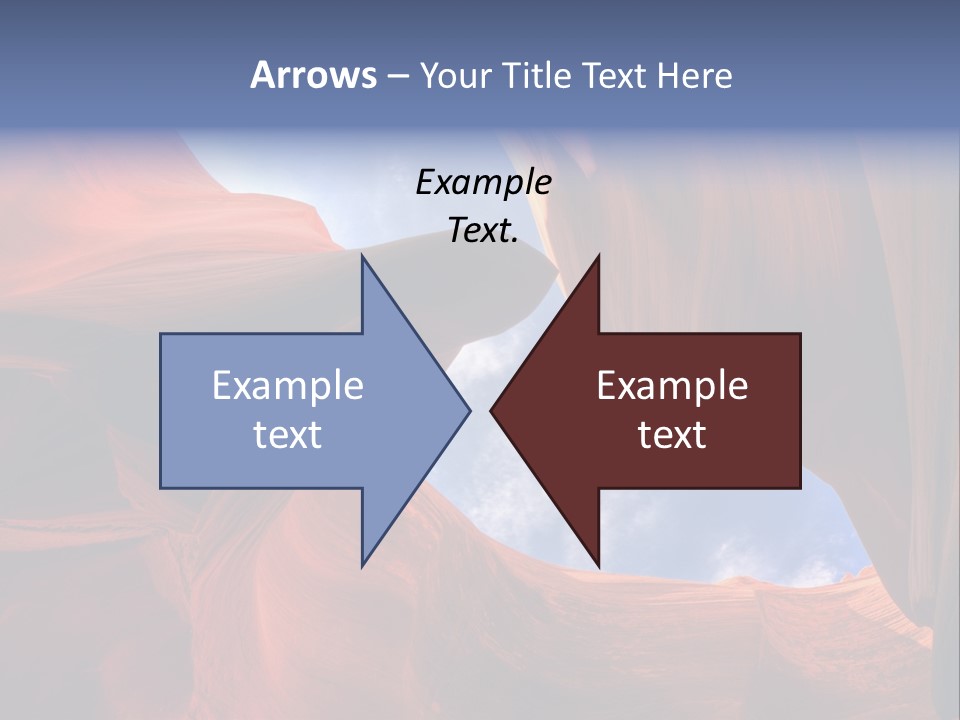 Curve Arid Lower PowerPoint Template