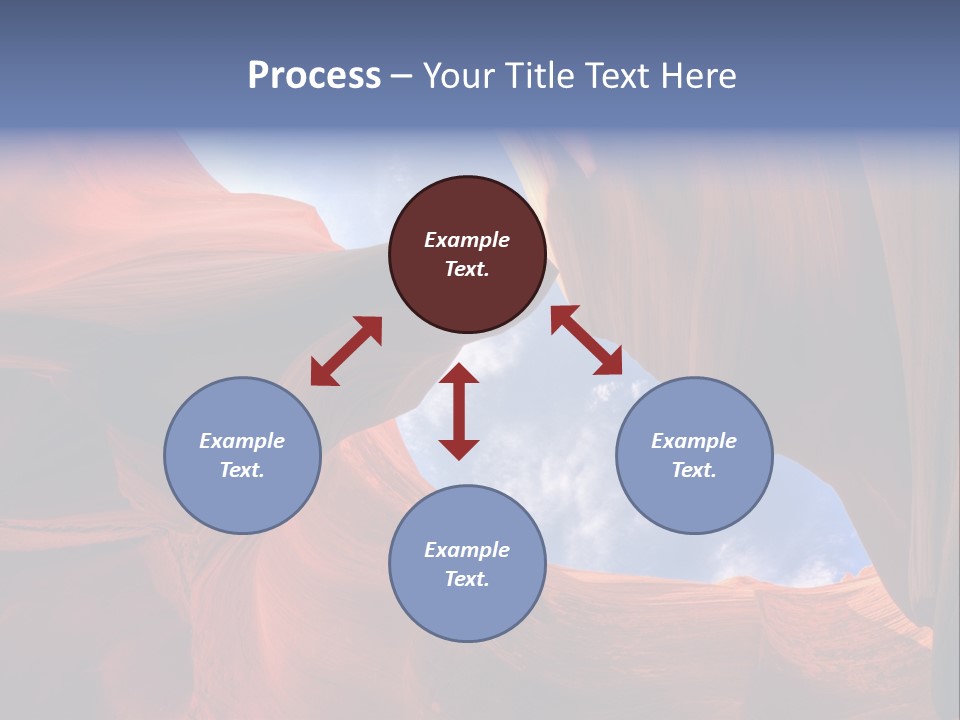 Curve Arid Lower PowerPoint Template