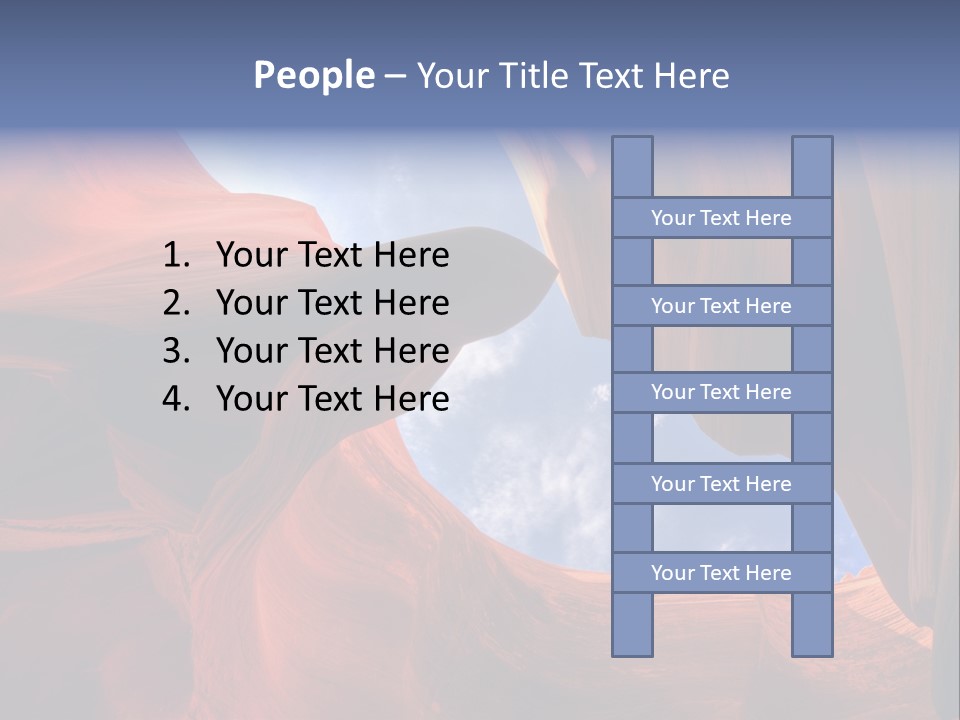 Curve Arid Lower PowerPoint Template