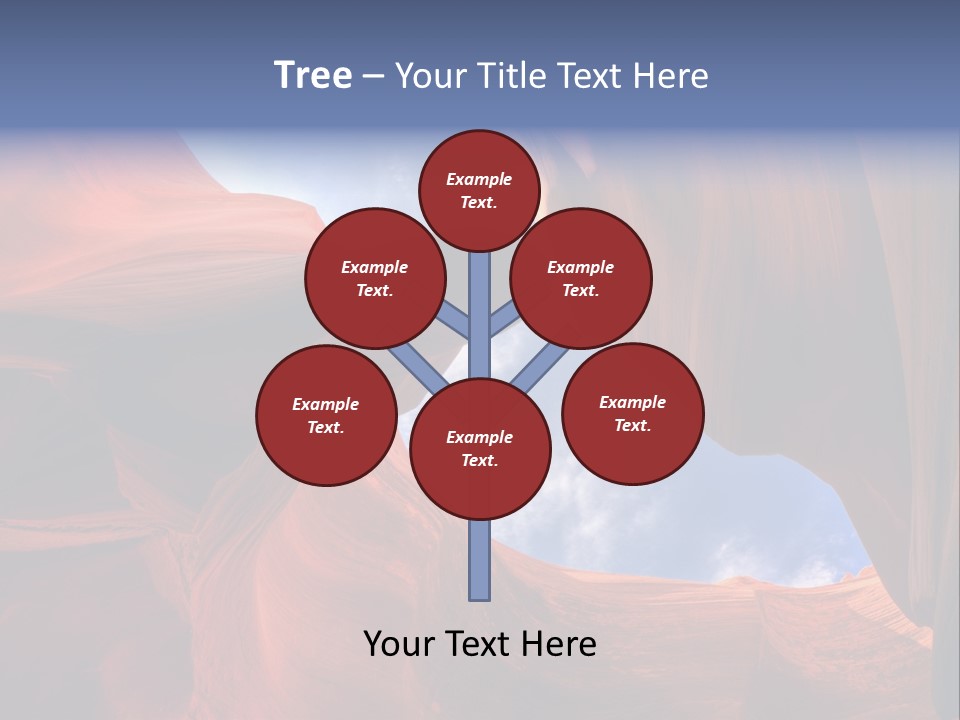 Curve Arid Lower PowerPoint Template