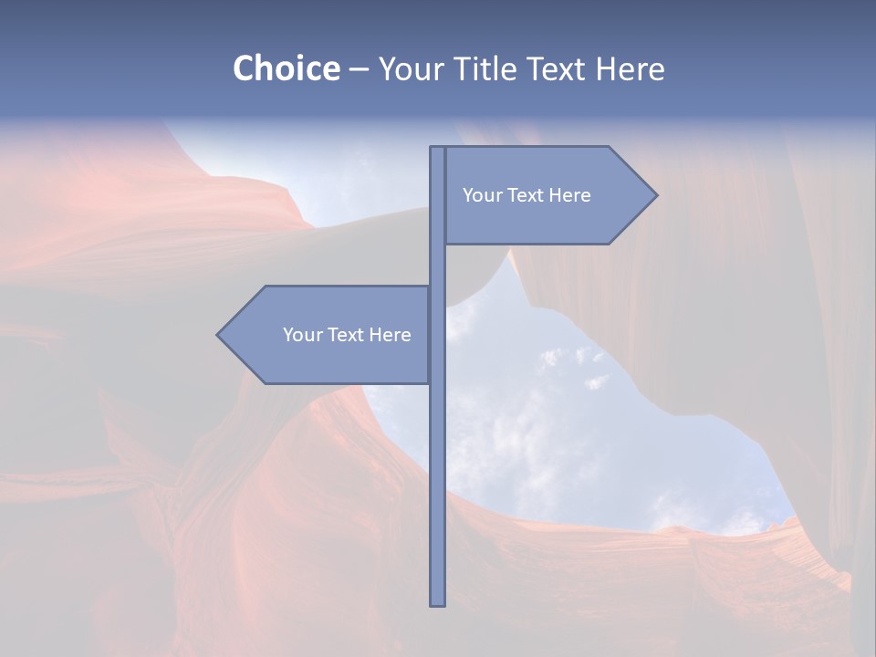 Curve Arid Lower PowerPoint Template