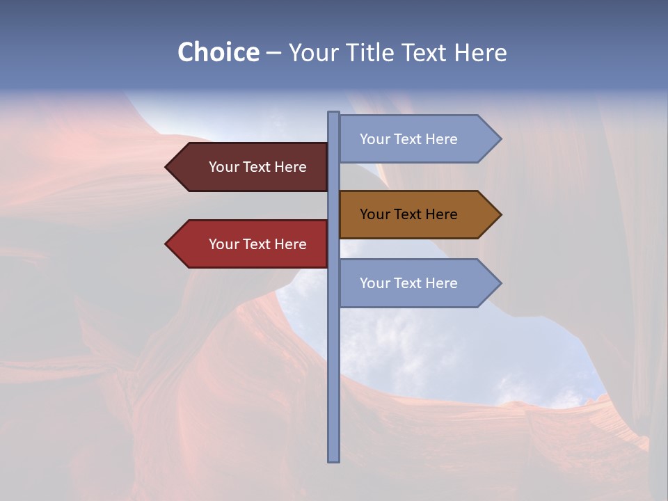 Curve Arid Lower PowerPoint Template