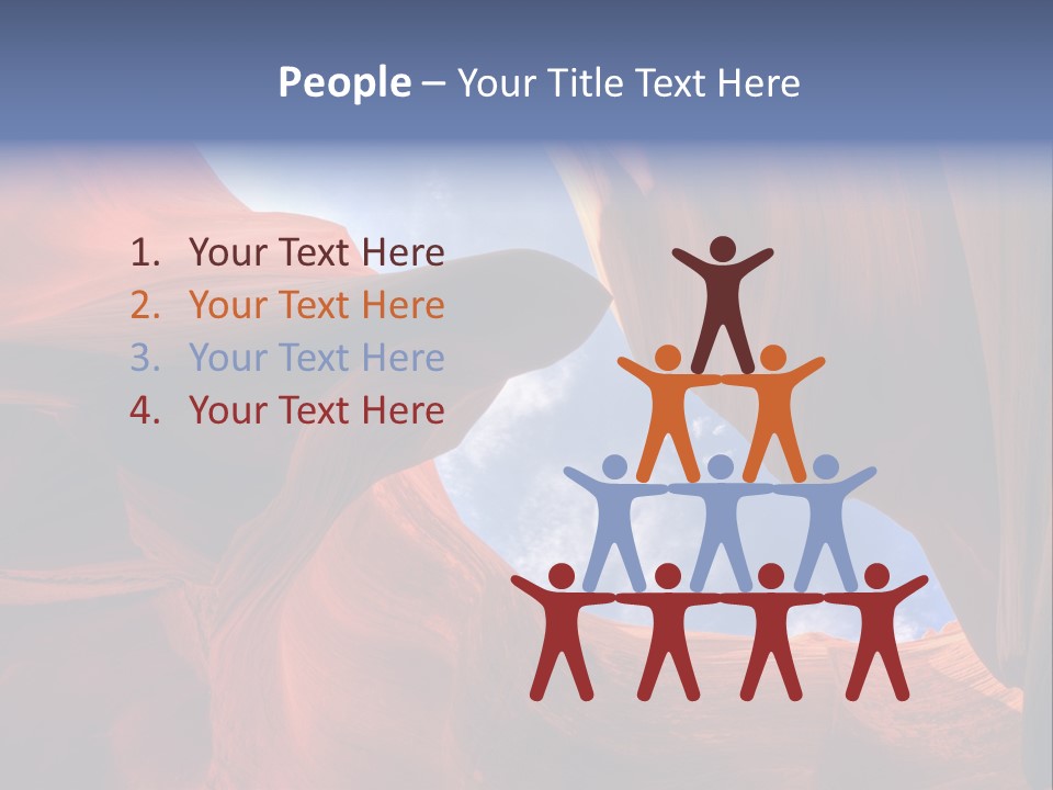 Curve Arid Lower PowerPoint Template