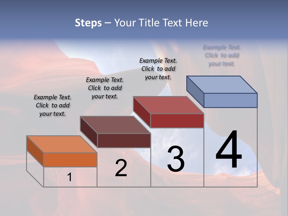 Curve Arid Lower PowerPoint Template