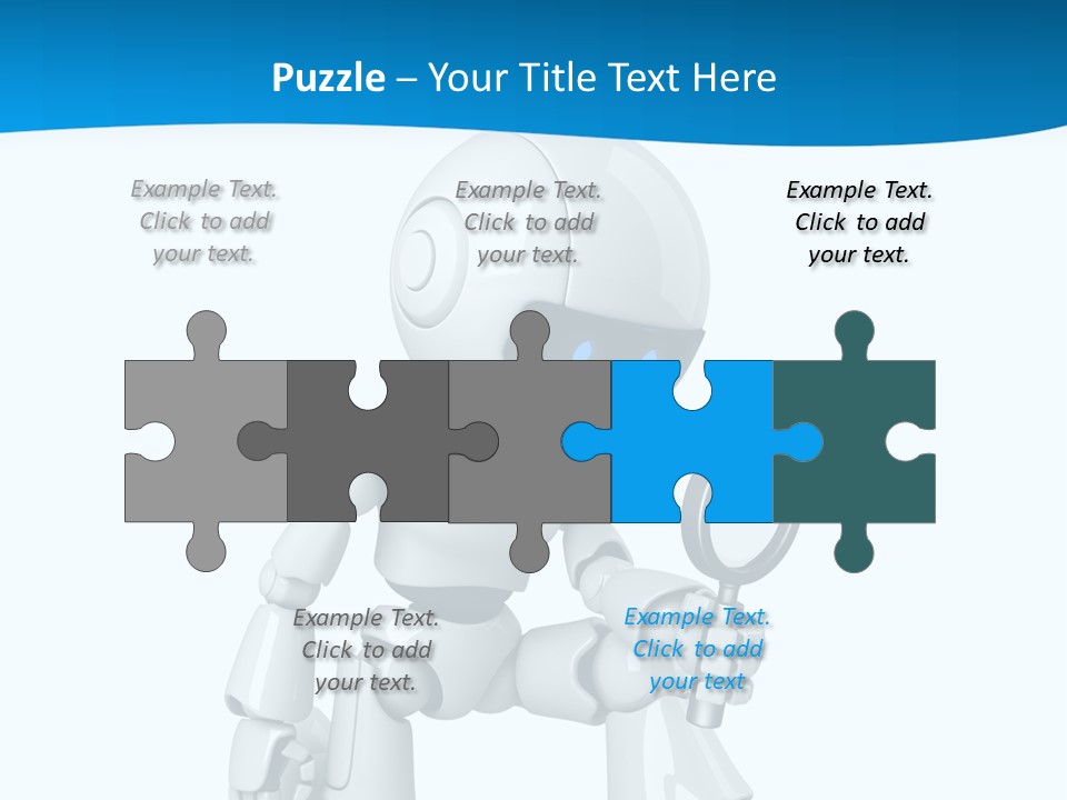 Mechanism Search Magnifying PowerPoint Template