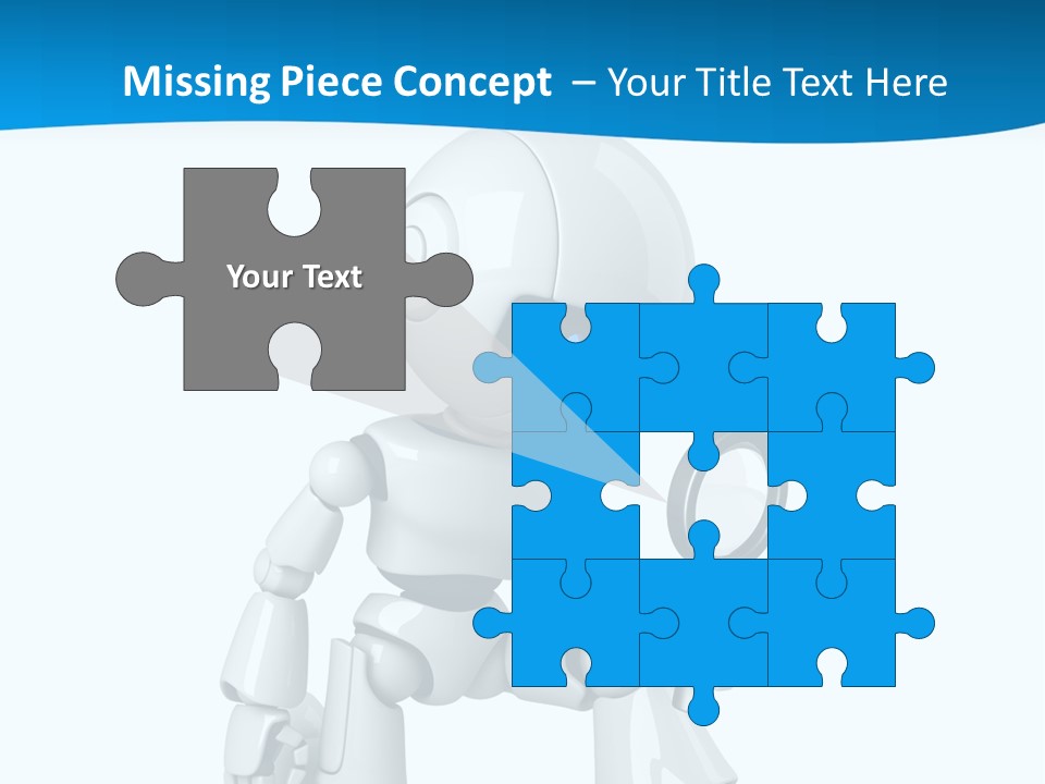 Mechanism Search Magnifying PowerPoint Template