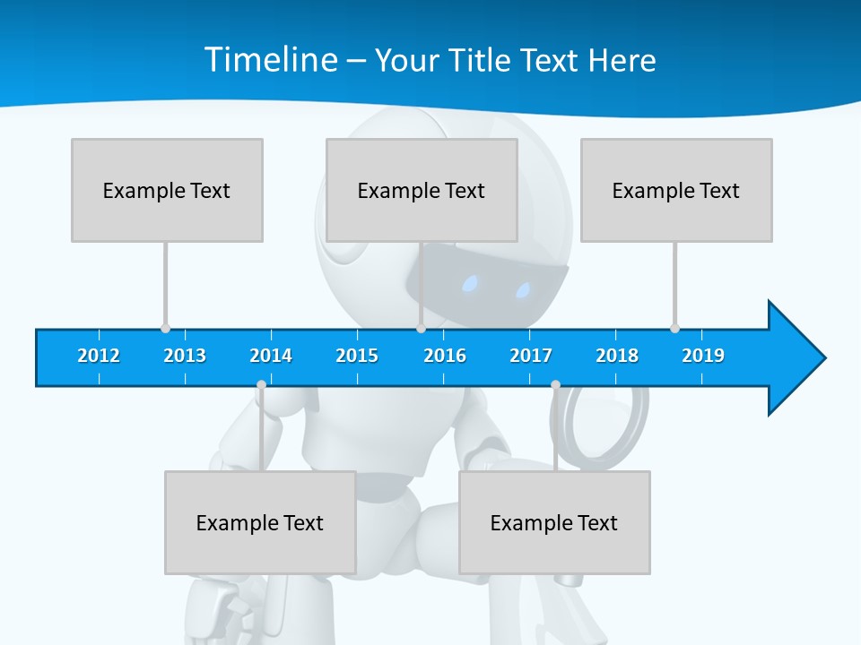 Mechanism Search Magnifying PowerPoint Template
