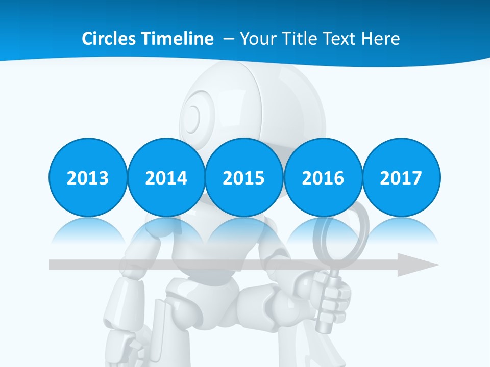 Mechanism Search Magnifying PowerPoint Template