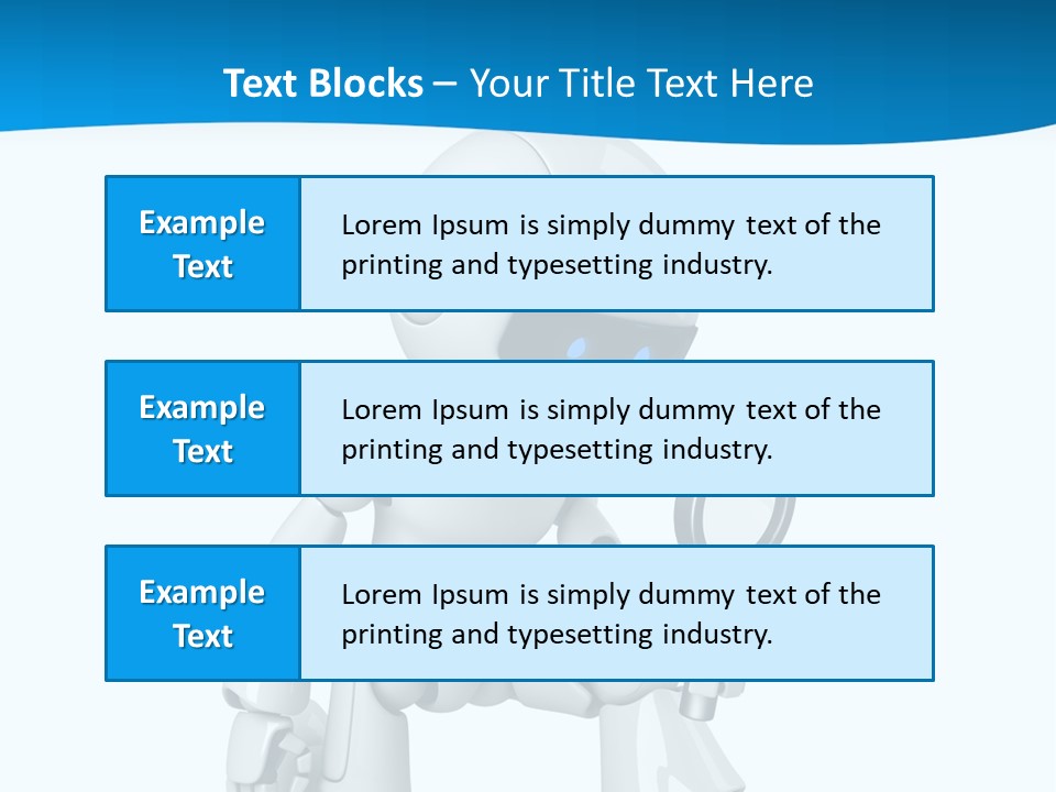 Mechanism Search Magnifying PowerPoint Template