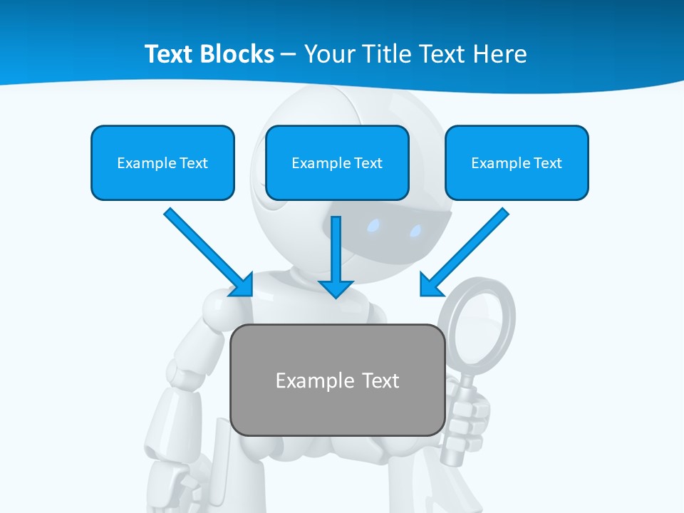 Mechanism Search Magnifying PowerPoint Template