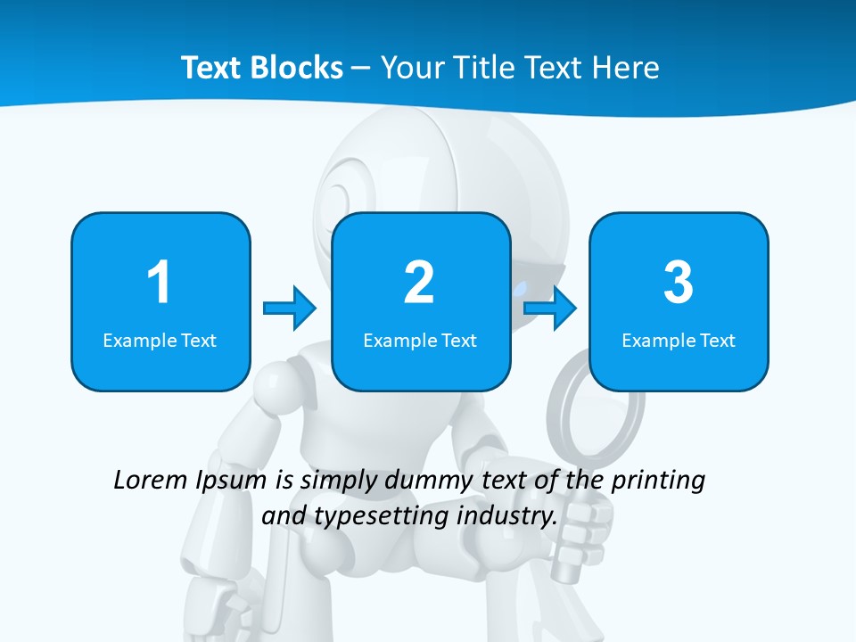 Mechanism Search Magnifying PowerPoint Template