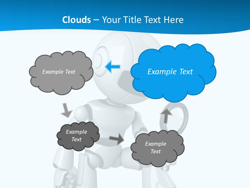 Mechanism Search Magnifying PowerPoint Template