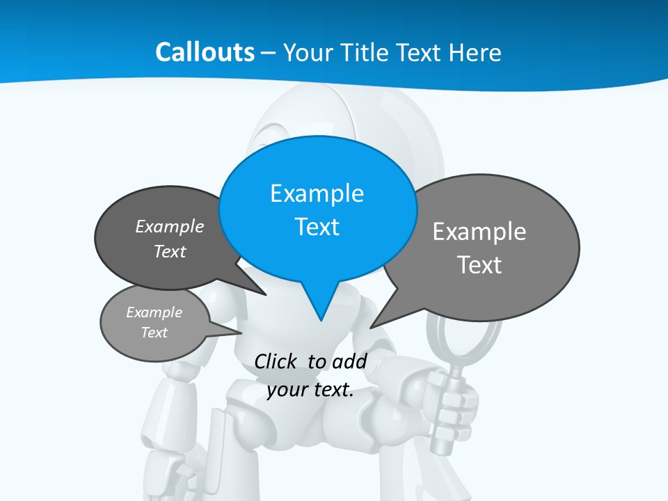 Mechanism Search Magnifying PowerPoint Template