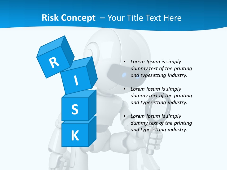 Mechanism Search Magnifying PowerPoint Template