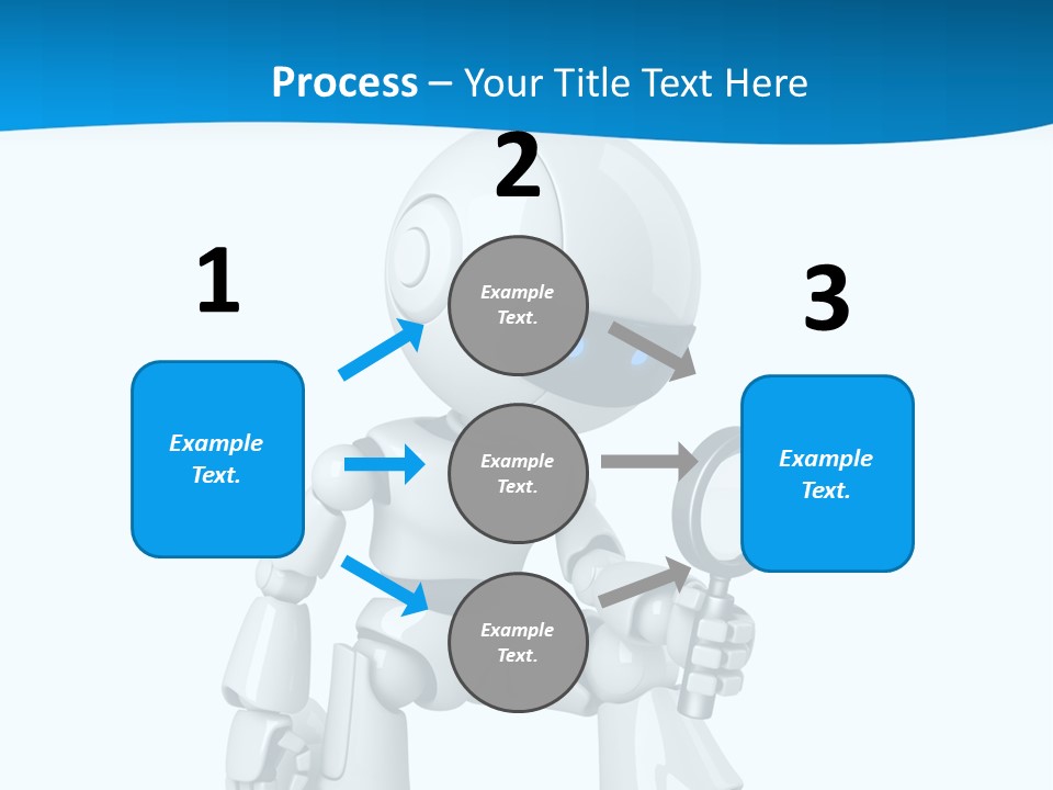 Mechanism Search Magnifying PowerPoint Template