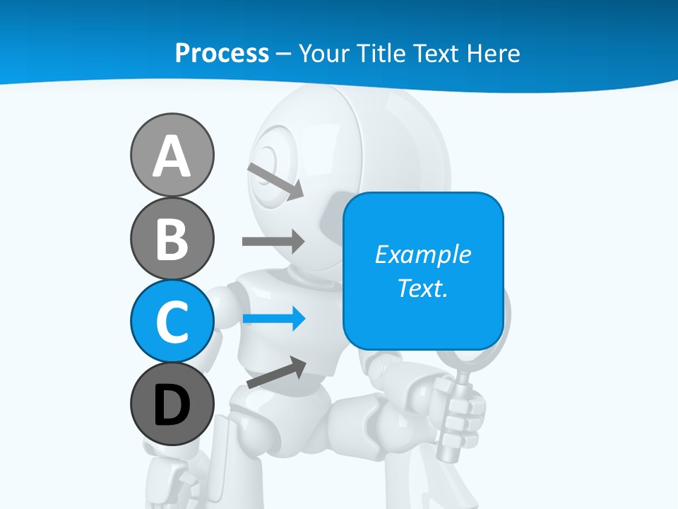 Mechanism Search Magnifying PowerPoint Template