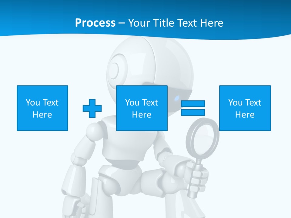 Mechanism Search Magnifying PowerPoint Template