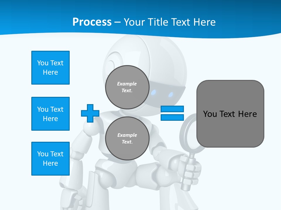 Mechanism Search Magnifying PowerPoint Template