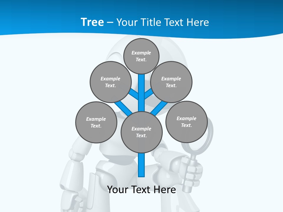 Mechanism Search Magnifying PowerPoint Template