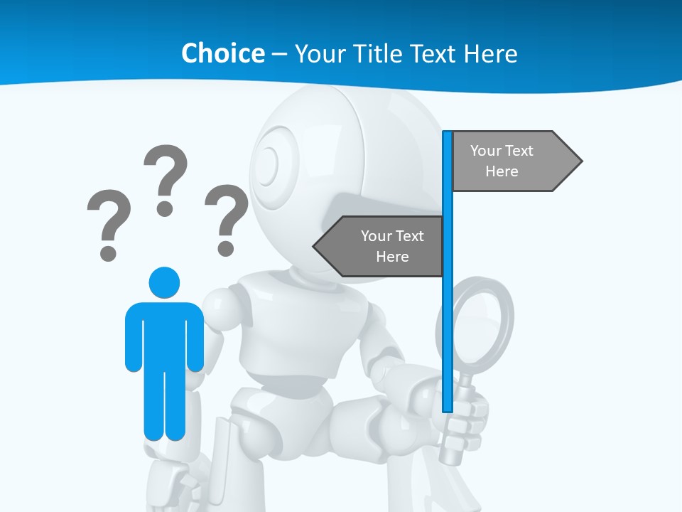 Mechanism Search Magnifying PowerPoint Template