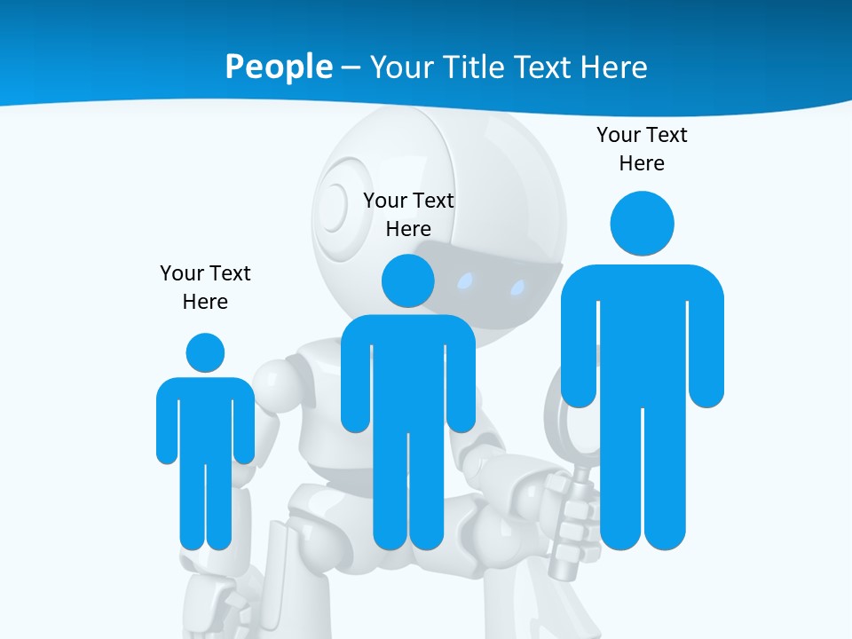Mechanism Search Magnifying PowerPoint Template
