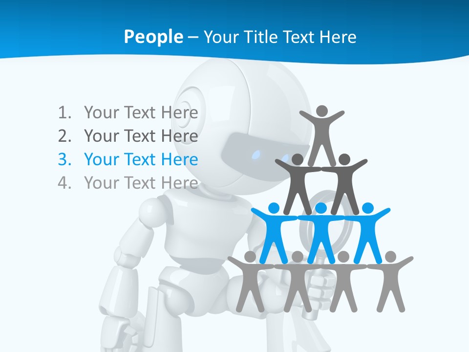 Mechanism Search Magnifying PowerPoint Template