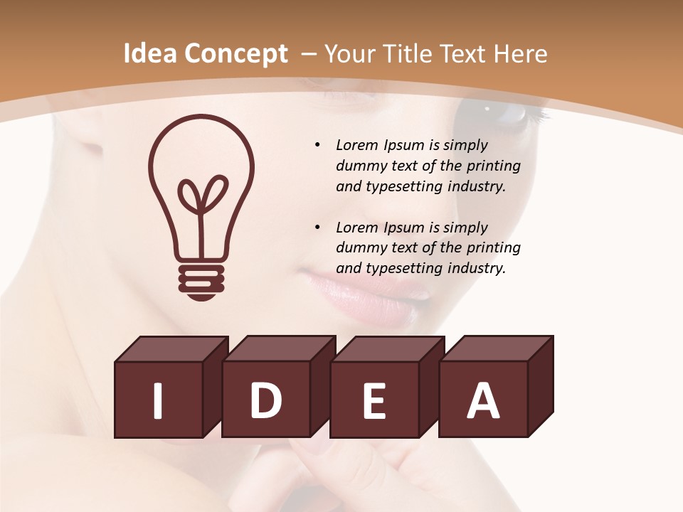 Elegancy Naked Copy PowerPoint Template