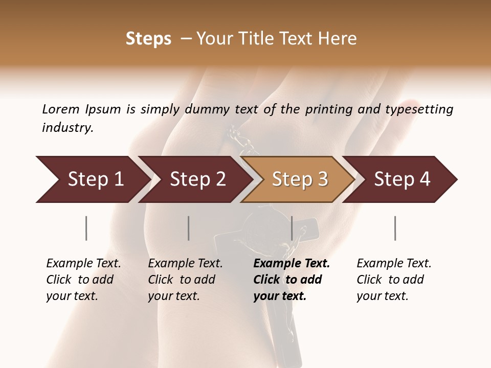 Sleep God Hope PowerPoint Template