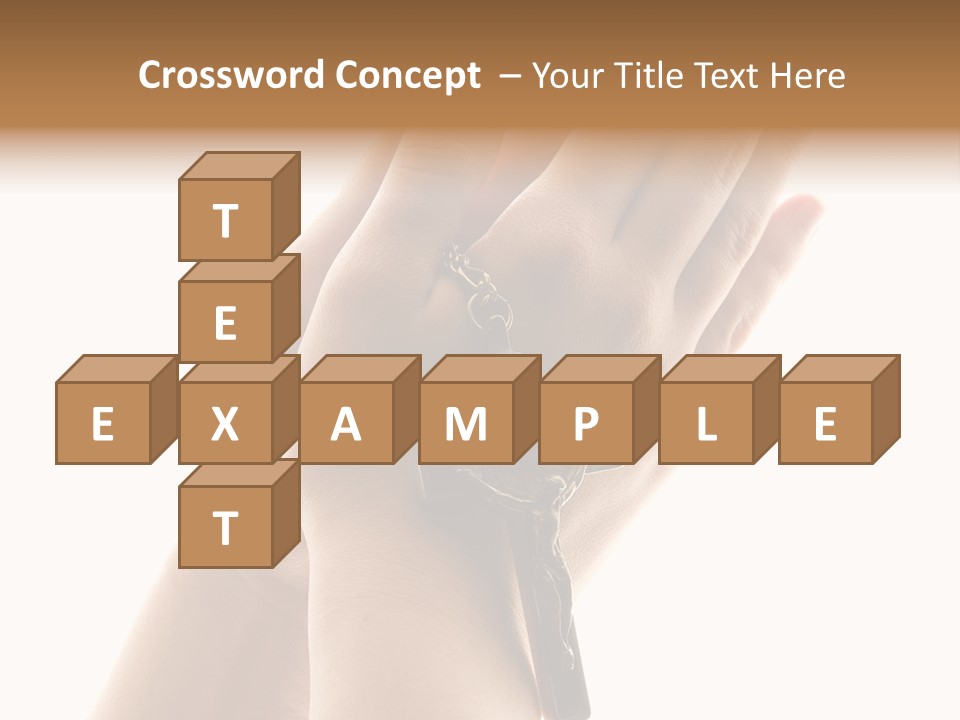 Sleep God Hope PowerPoint Template