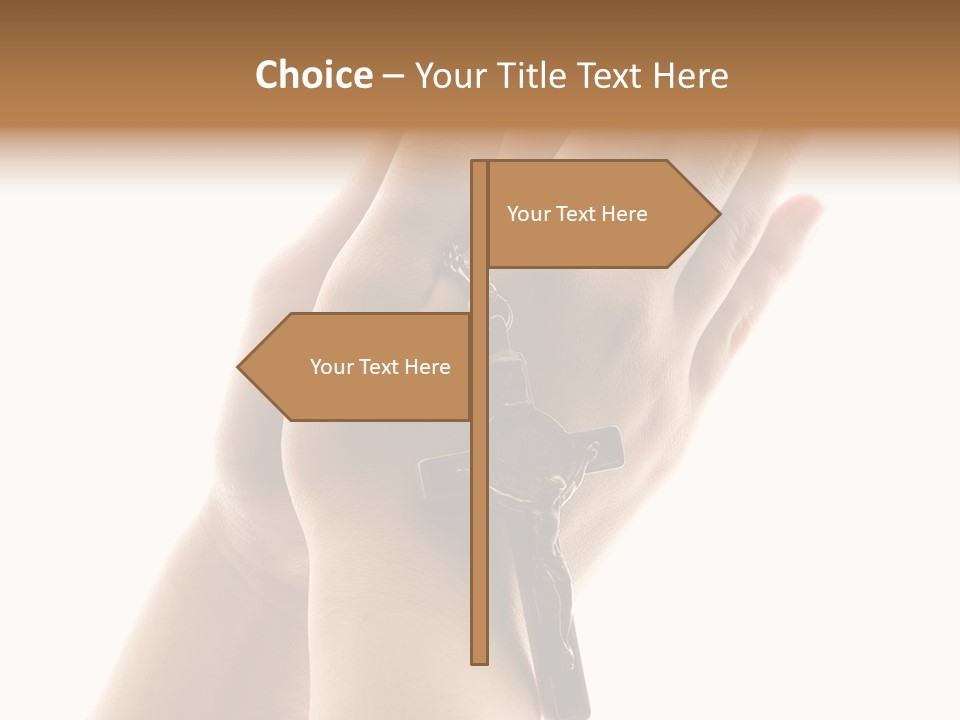 Sleep God Hope PowerPoint Template