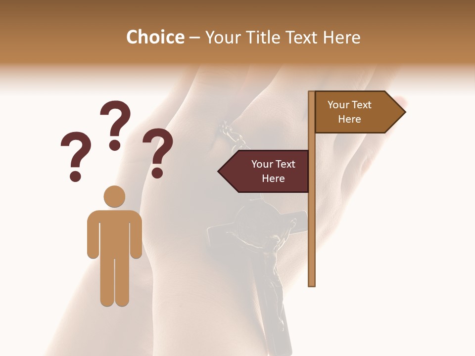 Sleep God Hope PowerPoint Template