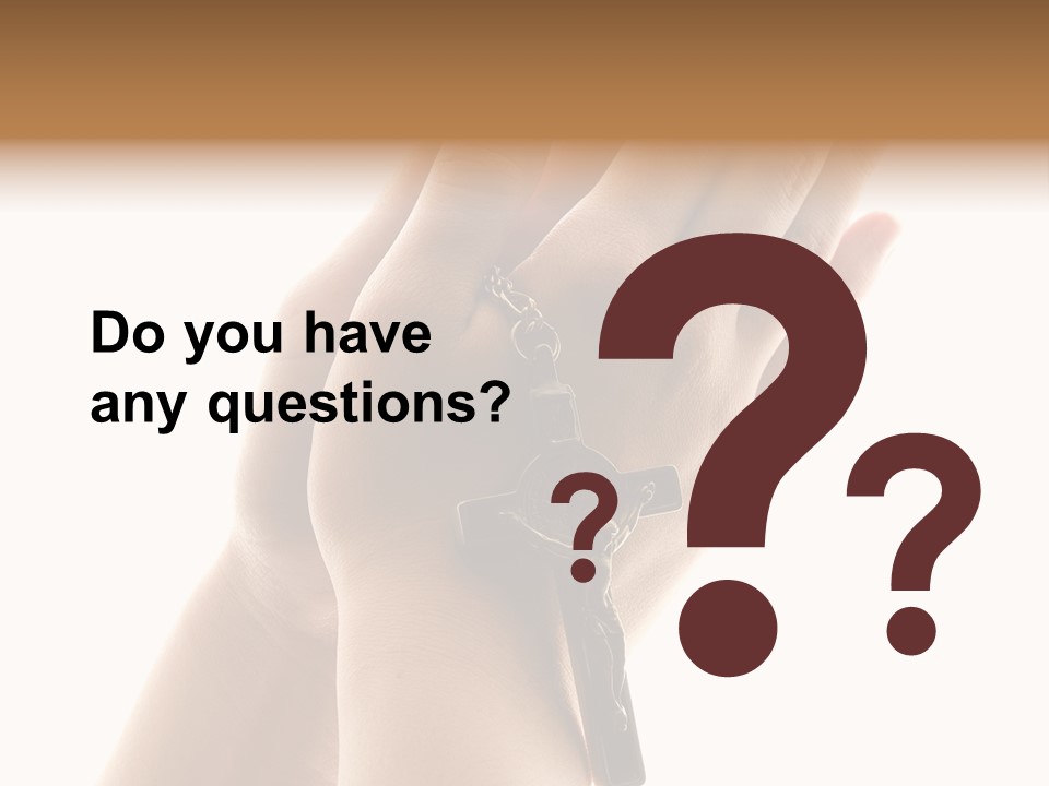 Sleep God Hope PowerPoint Template