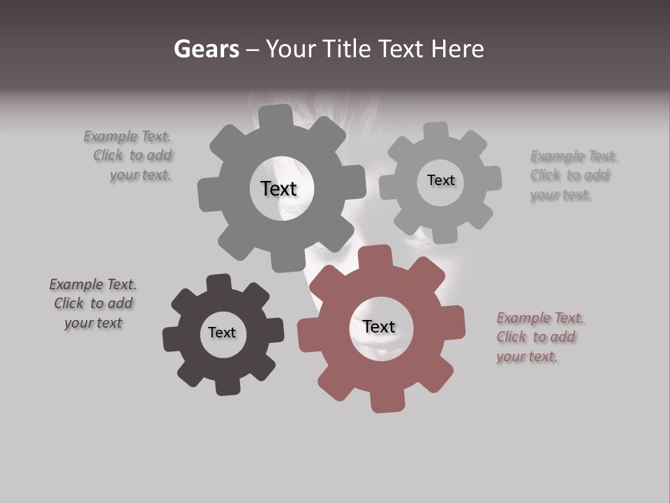 A Young Boy Is Smiling For The Camera PowerPoint Template