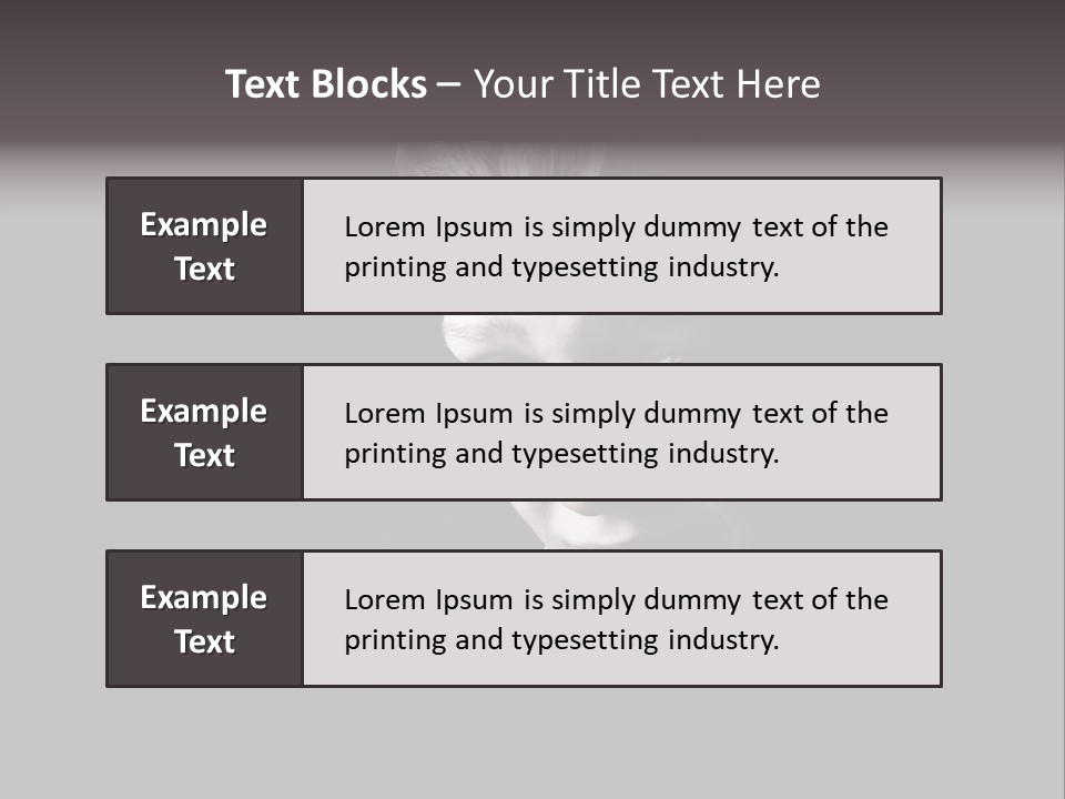 A Young Boy Is Smiling For The Camera PowerPoint Template