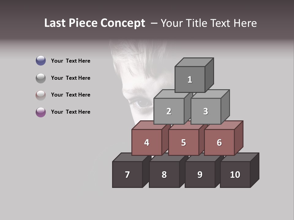 A Young Boy Is Smiling For The Camera PowerPoint Template