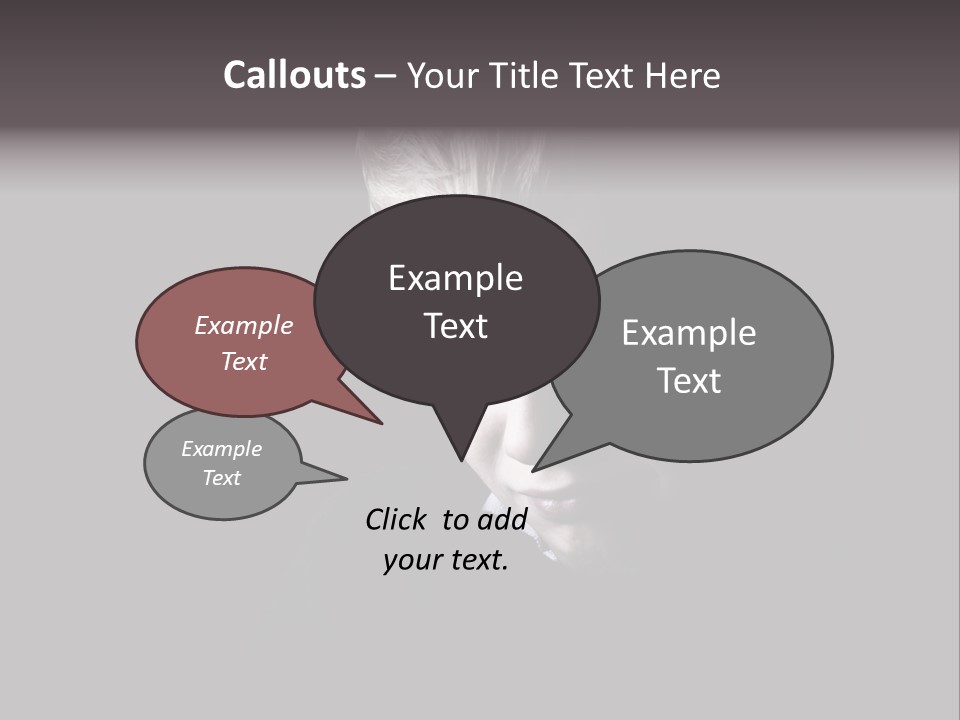 A Young Boy Is Smiling For The Camera PowerPoint Template