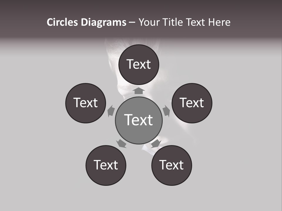 A Young Boy Is Smiling For The Camera PowerPoint Template